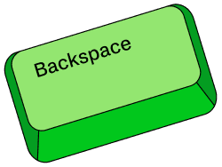 Key Backspace